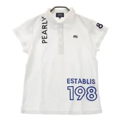 サイズ：0 PEARLY GATES パーリーゲイツ  半袖ポロシャツ  ホワイト系 [240101551346] ゴルフウェア レディース ストスト