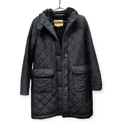 Traditional Weatherwear トラディショナルウェザーウェア ボアキルティングコート フードつき【A325】