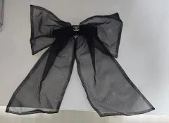 シャネル 25A リボン ヘアクリップ