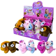 アニマルブレスレット アニマルシリーズ 6種アソート 12個入りBOX パッチンブレスレット いつでも一緒 マスコット 207-811