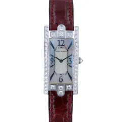 【値下げ】HARRY WINSTON  ハリーウィンストン  アヴェニューC シェル文字盤 18K WG 時計 自動巻き レディース  MOP 330LQWLMD31 used:A【中古】のサムネイル