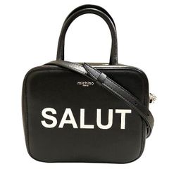ミチノパリ　ショルダーバッグ　ボディバッグ　ウエストポーチ　黒　SALUT ミチノパリ ショルダーバッグ ボディバッグ ウエストポーチ 黒 SALUT