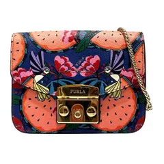 フルラ　メトロポリス　ミニ　クロスボディ　ポシェット　チェーンショルダー　　バッグ　ショルダーバッグ　レディース