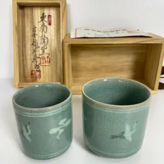 古堂 趙斗彦 掻き落とし 魚文様 大壺 共箱 説明書付き 高麗青磁 美品 宗教 古堂 趙斗彦 掻き落とし 魚文様 大壺 共箱 説明書付き 高麗青磁 美品