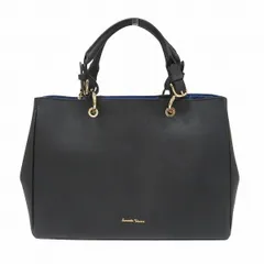 サマンサタバサ　2WAY　ブラック　レザー　バッグ　ハンドバッグ　レディース　美品
