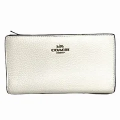 コーチ　COACH　Wホック　レザー　C8329　2つ折り財布　レディース