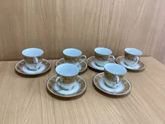 I694  ノリタケ　カップ&ソーサー　6客  セット