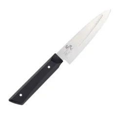貝印 KAI ペティ ナイフ 包丁 120mm 右手用 リブライン 付 関孫六 しろねず ステンレス 刃物鋼 食洗器 対応 日本製 AB5470のサムネイル