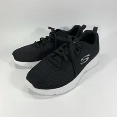 未使用に近い◯ SKECHERS スケッチャーズ Dynamight 2.0 Eye to Eye 12964 スニーカー ブラック 24.5 ワイドフィット メモリーフォーム