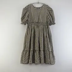 K6467 CELDEN キッズ150 ギンガム CHECK ONE PIECE