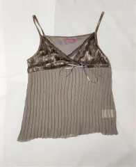 n.o.t. ノット キャミソールブラウス　トップス　美品