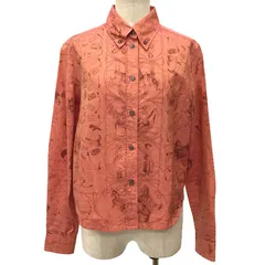 HERMES エルメス 長袖 シャツ 36サイズ コットン Rodeo des Cowgirls 
