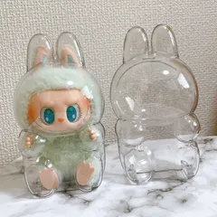 ❤︎高品質座り姿2個セット❤︎ Labubuクリアケース エナジー シート ラブブ