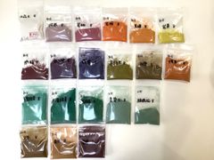 喜屋 絵具 顔料 まとめ売り 日本画材 黄、橙系 - メルカリ