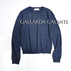 ck29 GALLARDA GALANTE 2023AW クルーネック セーター ニット プルオーバー グレー　毛　ウール　長袖　ガリャルダガランテ