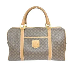 セリーヌ　Celine　マカダム　ミニボストン　バッグ　ハンドバッグ　レディース