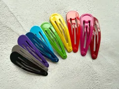 カラフルヘアパッチン♪10色×2