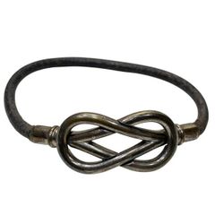 786771/HERMES アタメ レザーブレスレット エルメス - メルカリ