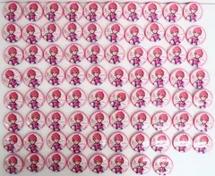 すとぷり さとみくん 6周年 缶バッジ80個 アクキー3個 A3ピンク色痛バ すとぷり さとみくん 6周年 缶バッジ80個 アクキー3個 A3ピンク