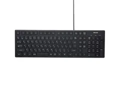 バッファロー BUFFALO USB接続 有線スタイリッシュキーボード ブラック BSKBU15BK