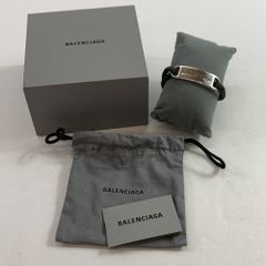 限定価格】BALENCIAGA Nano Slim ブレスレット シルバー - メルカリ