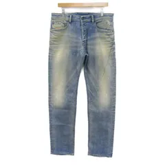 ディーゼル デニムパンツ ジーンズ ジーパン ストレッチ ブランド ボトムス メンズ W32/L32サイズ ブルー DIESEL 【中古】