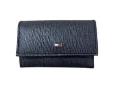 TOMMY HILFIGER (トミーヒルフィガー) キーケース レザー 6連 31TL170006-001 ブラック メンズ/027