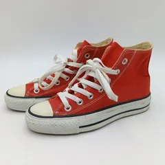 CONVERSE コンバース ALL STAR オールスター ハイカットスニーカー 6J 07 07 A97 赤 レッド 22.5cm レディース A-5-1