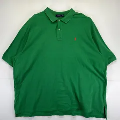 古着 00’s/00年代 ポロ・ラルフローレン POLO RALPH LAUREN 半袖 ポロシャツ 大きいサイズ ワンポイントロゴ ポニー 6XB  グリーン系 メンズ