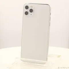 〔中古品〕 iPhone11 Pro Max 256GB シルバー MWHK2J／A SIMフリー【349】