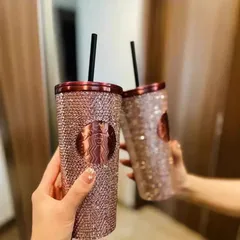 新品未使用！BLACKPINK スターバックス スパンコール コールドカップ473ml