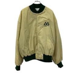 USA製 Holloway ナイロンジャケット 4XL マスタード ホローウェイ ボタンダウン 中綿入り 中地キルティング加工 秋冬物 a711-5707