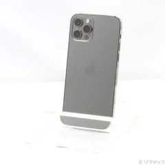 〔中古品〕 iPhone12 Pro 128GB グラファイト MGM53J／A SIMフリー【371】