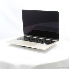 〔中古品〕 MacBook Air 13.6-inch Mid-2022 MLY13J／A Apple M2 8コアCPU_8コアGPU 24GB SSD512GB スターライト 〔15.3 Sequoia〕【262】