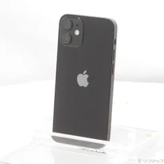 〔中古品〕 iPhone12 mini 64GB ブラック MGA03J／A SIMフリー【258】