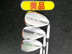 【極上美品】コブラ ウェッジ3本 48.52.56 D.GS200コーティング済 コブラ（Cobra）（メンズ）スネークバイト ウェッジ ブラック (ロフト