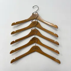 POLO RALPH LAUREN ポロ ラルフローレン 木製ハンガー 木製 ハンガー 5本 セット 711-0010