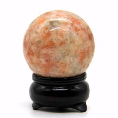 ロードナイト 40mm丸玉 [NO.3] ☆天然石 スフィア 置石 - メルカリ