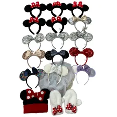 186000 現状品 Disney ディズニー Disney カチューシャ・グッズ 14点まとめ売り