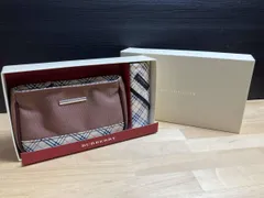 BURBERRY バーバリー ポーチ&ハンカチセット