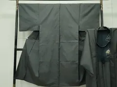 平和屋着物■極上　男性　本場大島紬　アンサンブル　100亀甲　総詰め　羽織紐付き　逸品　CZAA4286s5