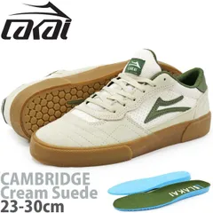 【新品 23-25.5cm】ラカイ ケンブリッジ Lakai Cambridge Cream Suede スケシュー スケボー シューズ 【カットバック メルカリ店】のサムネイル