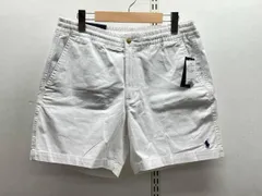 POLO RALPH LAUREN クラシック フィット ポロ プレップスター タグ付き メンズ ショートパンツ ハーフパンツ Mサイズ ホワイト
