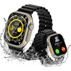 残りわずか、大人気！！日本語対応！スマートウォッチ亜鉛合金材 Bluetooth5.3 通話機能2.15  Android iPhone