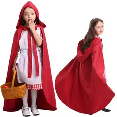 キッズ 女の子 子供用 赤ずきん コスチューム 衣装 4点セット ワンピース チュールスカート 発表会 舞台衣装 ハロウィン クリスマス イベン