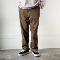90s Polo ラルフローレン チノパン 茶系 34×32 ノータック コットン ポロ ビンテージ D148-25-0035XV