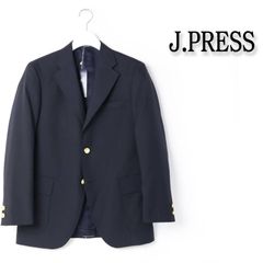 極美品 ジェイプレス 金ボタン 紺ブレザー AB6 アーサーハリソン 紺