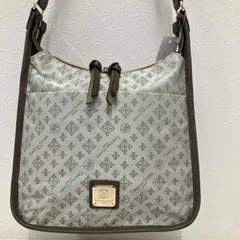 6171　CHRISTIAN OLIVIER　クリスチャンオリビエ ショルダーバッグ　クロスボディ　肩がけ　斜めがけ　グレージュ系　総柄　はっ水ジャガード