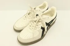 【中古】 Onitsuka Tiger レディーススニーカー 24.5cm GSM Onitsuka Tiger 24.5cm 黒 ブラック 白 ホワイト ロゴ 1183A353-127
