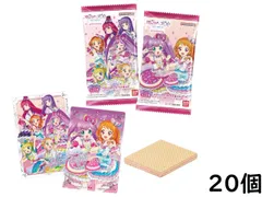 アイカツ！×プリパラ THE MOVIE ‐出会いのキセキ！‐ ウエハース 20個 BOX 食玩　賞味期限 2026/09